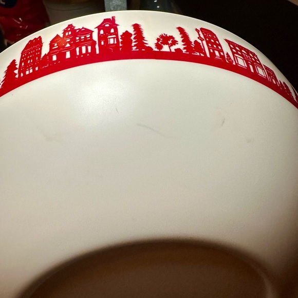 NWT Threshold Christmas Serving Bowl - Picture 7 of 8